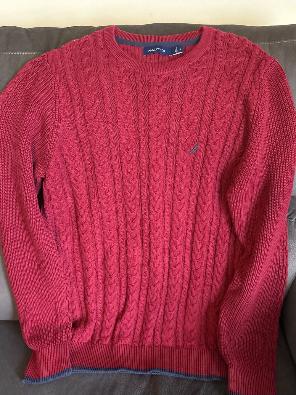 Nautica Cable Knit Sweater